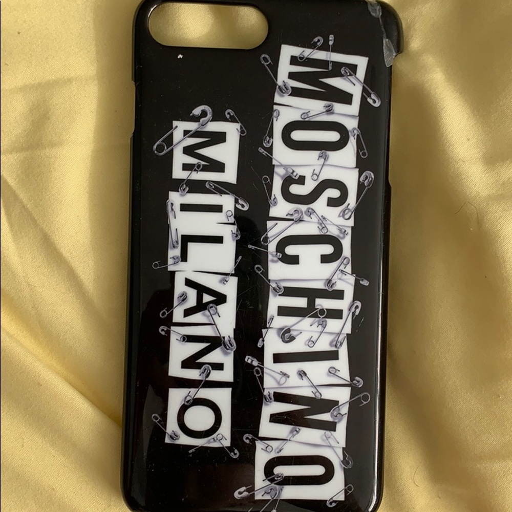 Authentic Moschino Milano IPhone 7+/8+ phone case
